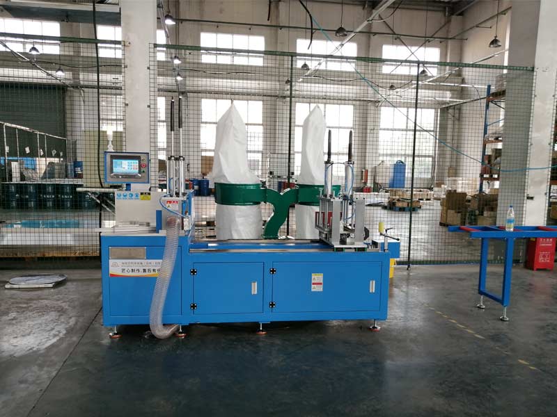 全自動切鋁機交機到客戶現場