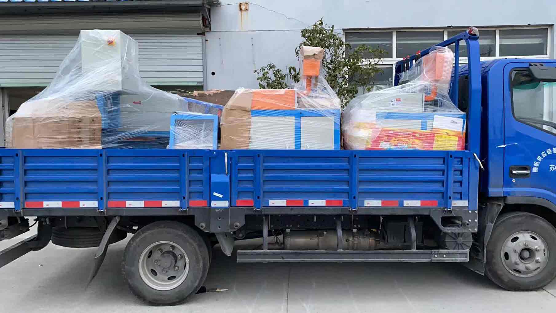 鋁材切割機發貨4臺